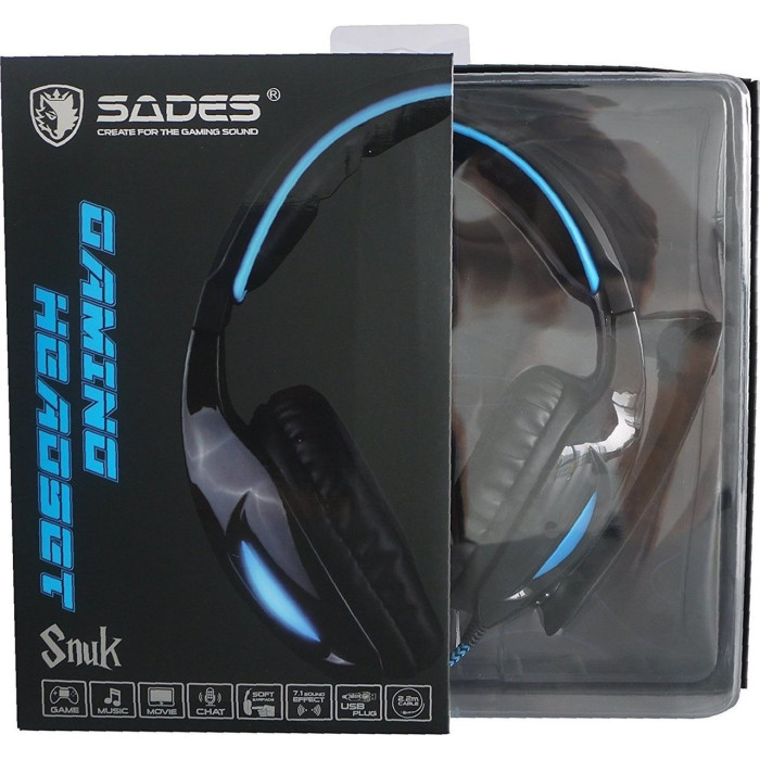 Ακουστικά Ενσύρματα Sades Snuk 
